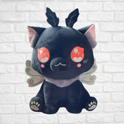 Kawaii MothCat-Mothman Inspired Plushie's