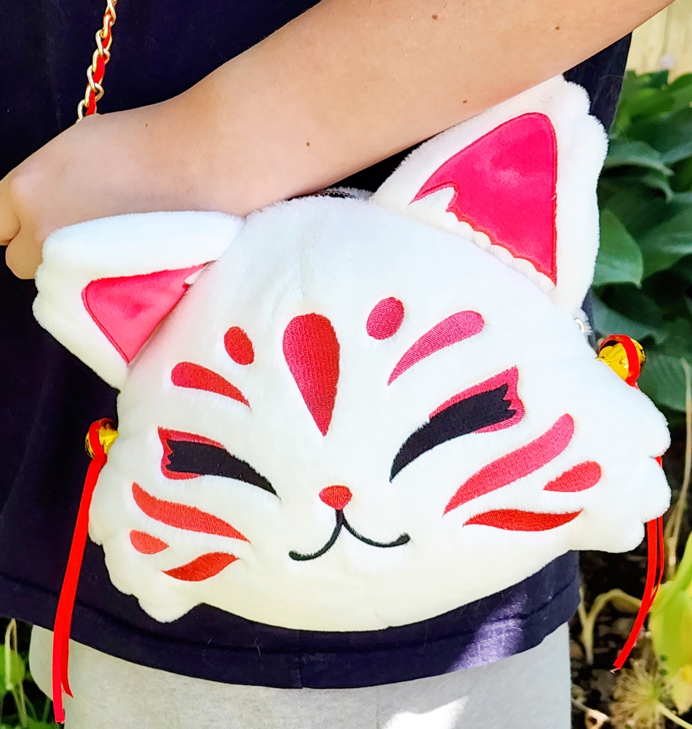 Kitsune Plush Chain Purse/Bag