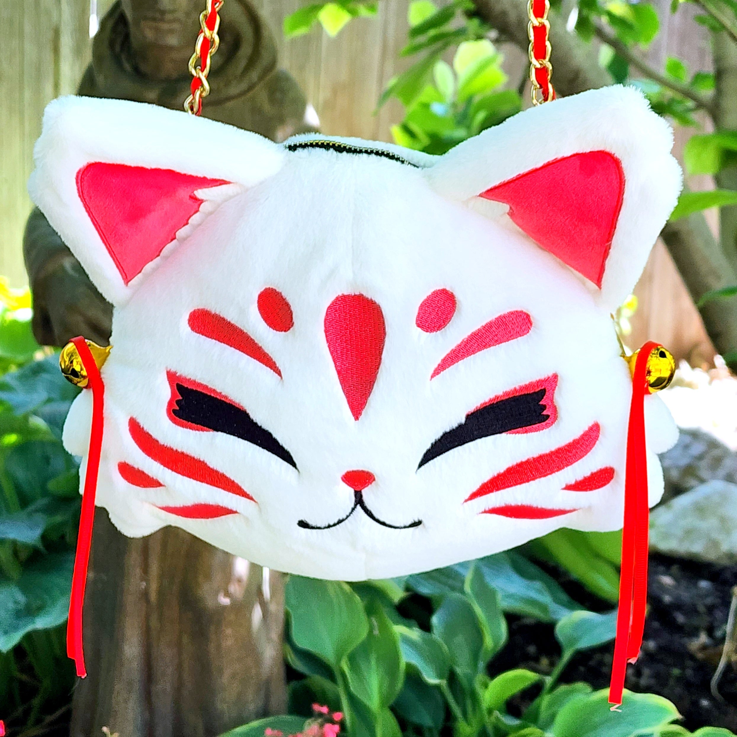 Kitsune Plush Chain Purse/Bag