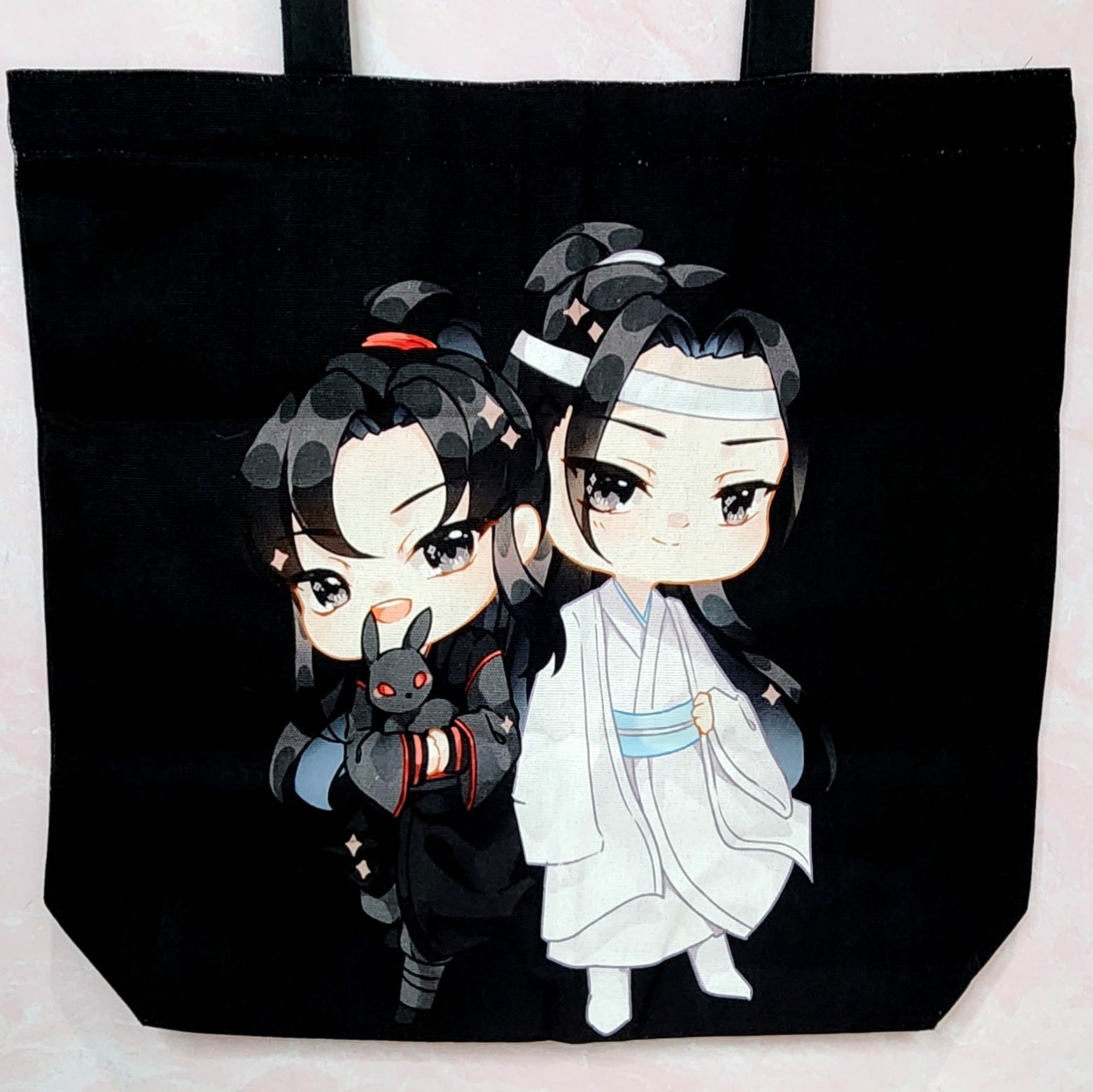 Cute Chibi Cultivators Double Side Printed Canvas Tote