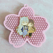 Cute Sakura Enamel Pin Display Ornaments