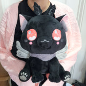 Kawaii MothCat-Mothman Inspired Plushie's