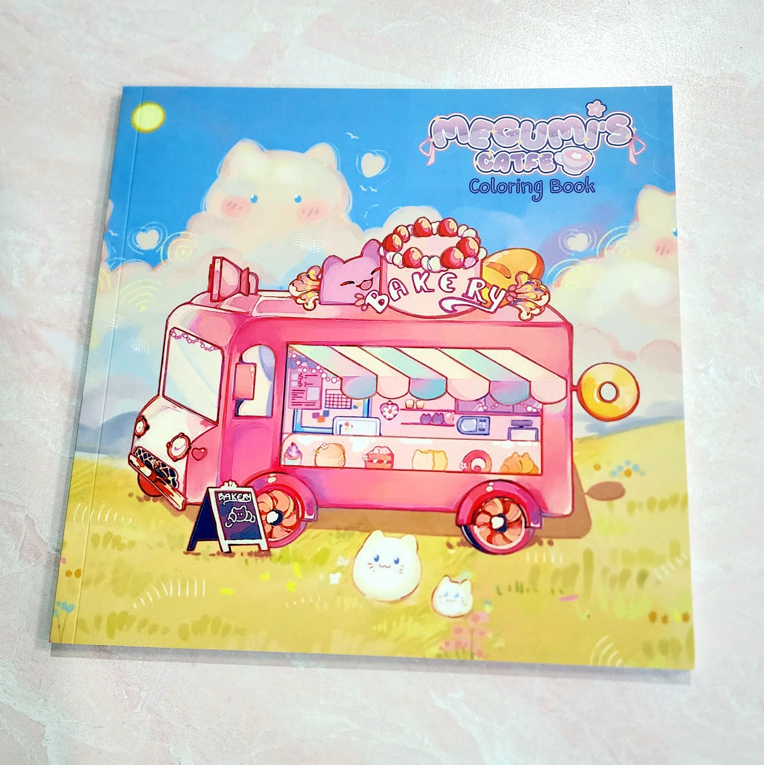 Megumi's Catfe Coloring Book