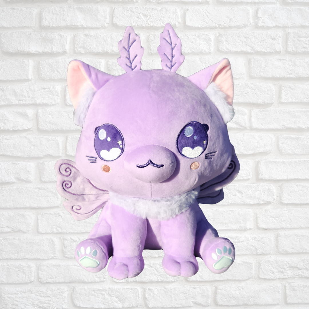 Kawaii MothCat-Mothman Inspired Plushie's