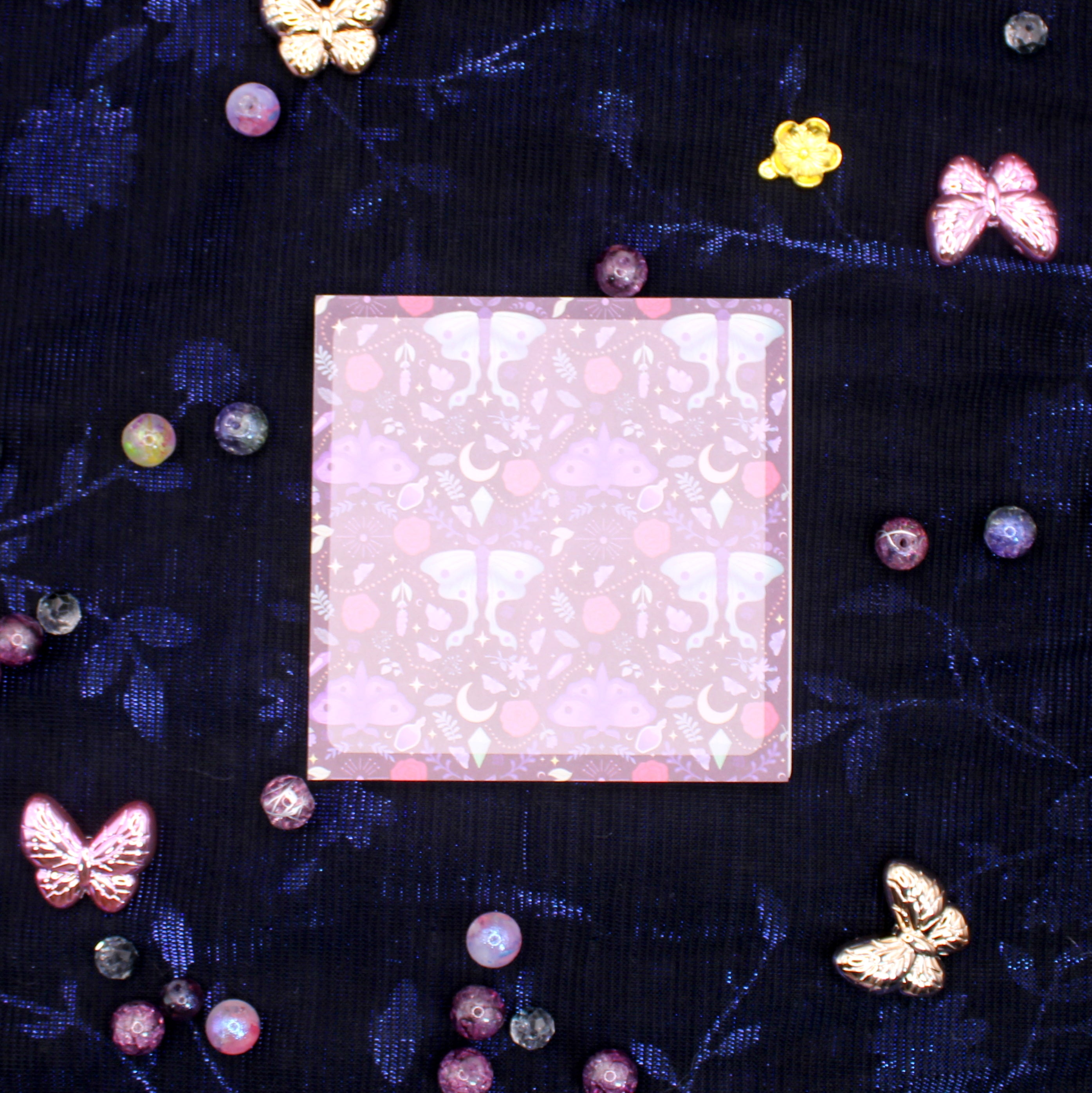 Dark Moths Sticky Notes