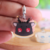 Adorable Catfe Friends 1" Acrylic Phone Strap Charms
