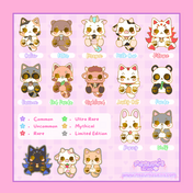 Chibi Tails Blind Bag Enamel Pin Series I