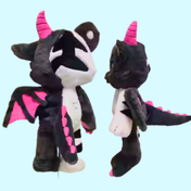 *Preorder* Mishmuffs White Tiger Black Dragon Ash Variant Plushie