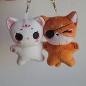 Heavenly Cuties Magnetic Plush Keychain Set